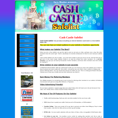 Cash castle safelist